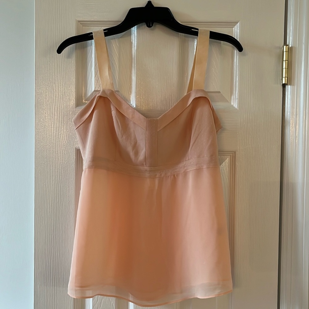 Gap Sweetheart Neck Pink Tank - NWT